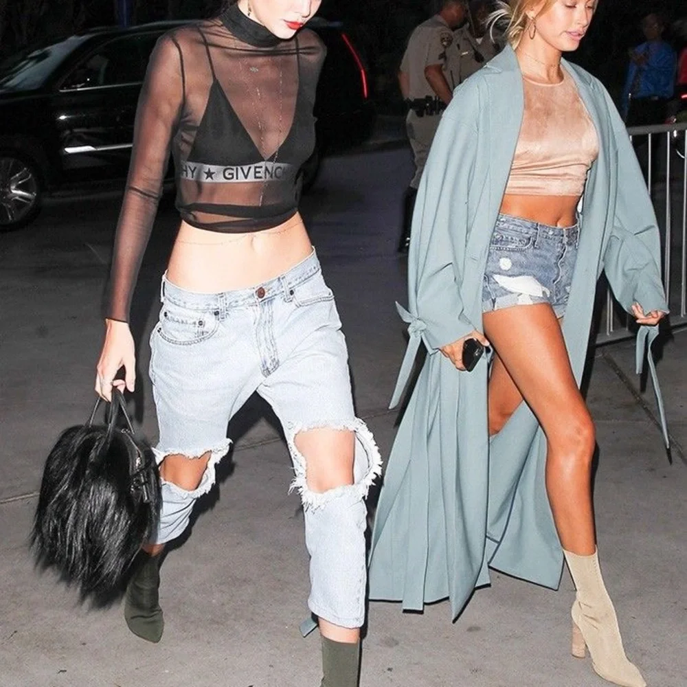 NWT YEEZY SEASON 4 - Never worn. White denim stretch ankle boot. Rare. Sold-out! - Picture 5 of 9